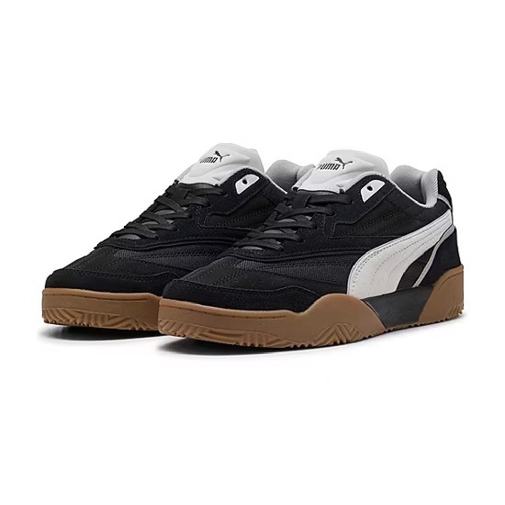 PUMA Tifosi Grande SD Mens Sneakers Black White Gum Sole Low Top Size 12 Medium - Picture 2 of 4